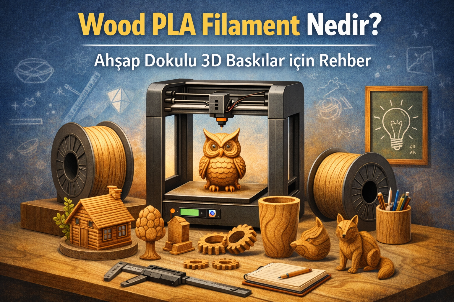 Wood PLA Filament Nedir?