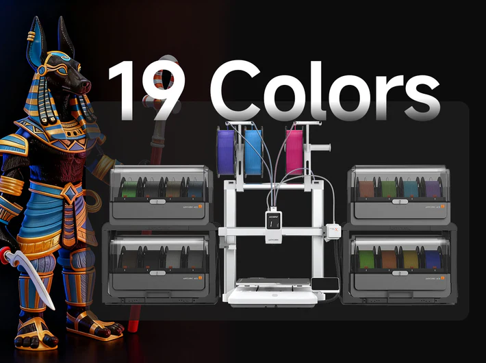 Anycubic Kobra X Tanıtıldı: Çok Renkli, Yüksek Hızlı Yeni Nesil 3D Yazıcı