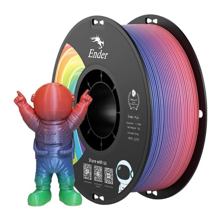 Creality CR-PLA Rainbow Filament 1.75mm 1kg