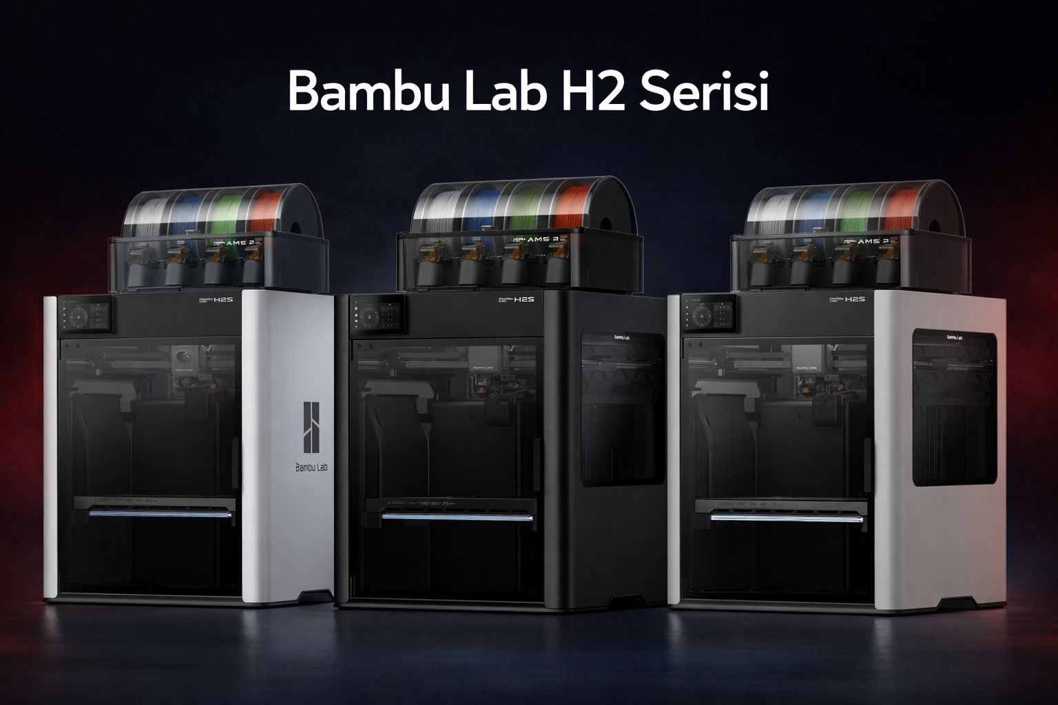Bambu Lab H2 Serisi: H2D, H2S ve H2C Farkları, Fiyatlar ve Hangisini Almalısınız?